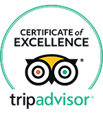 Certicate of excellence Tripadvisor